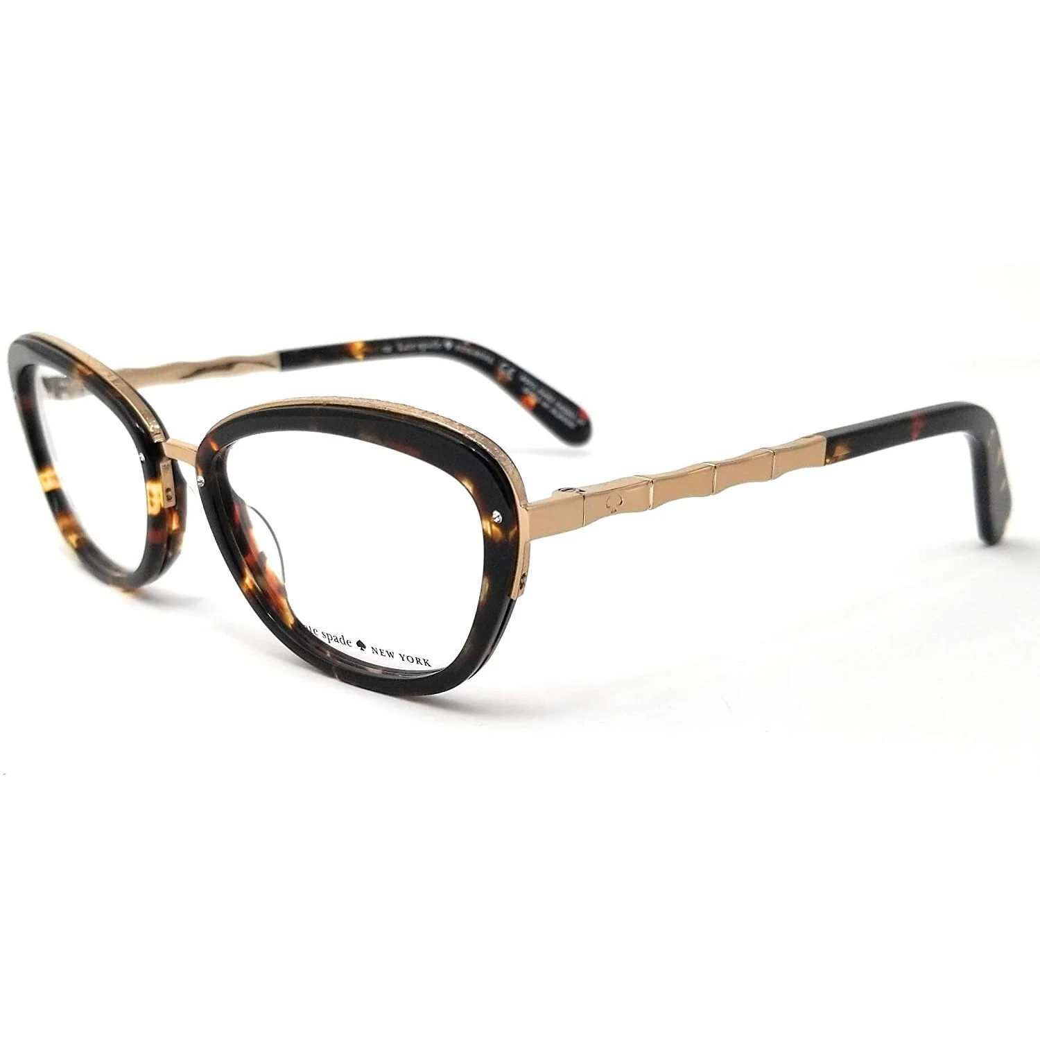 New Kate Spade Maribeth 0CU8 Tortoise & Rose Gold Eyeglasses 52-17-135mm