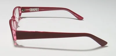 NEW KENSIE CREATIVE EYEGLASS FRAME 49-17-135 RED DESIGNER PLASTIC LS WOMENS 4