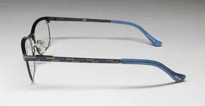 NEW KENSIE EDGE GLASSES METAL & PLASTIC 51-16-135 BLACK FULL-RIM CAT EYE BK 4