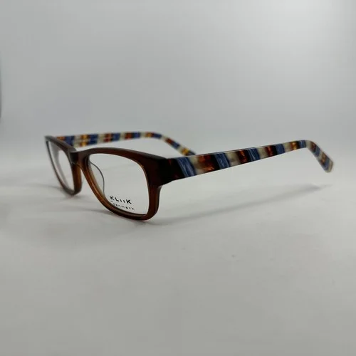 NEW Kliik 496 639 Brown 49.18.135 Women’s Eyeglasses Frames 2
