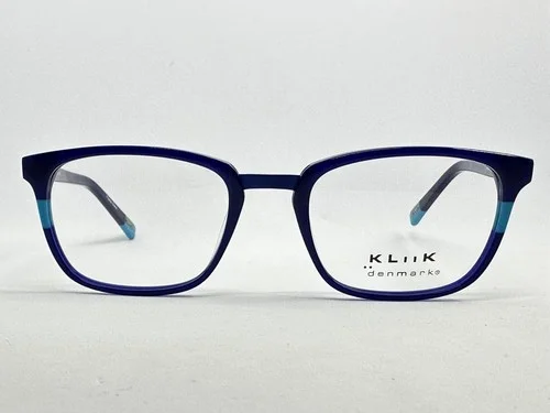 NEW KLIIK 600 471 Cobalt Turquoise 48.18.140 Women’s Eyeglasses Frames