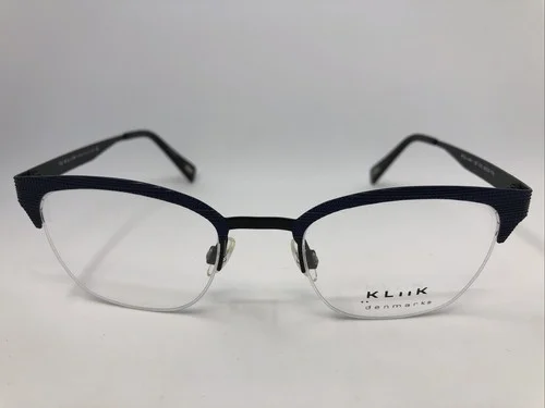New KLiiK DENMARK 562 435 Ink Black 49.20.135 Unisex Eyeglasses Frames