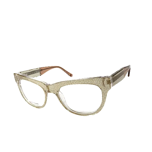 New L.A.M.B. by Gwen Stefani Eyeglasses LA067 Gold Clear Optical Frame 51-19-140 4