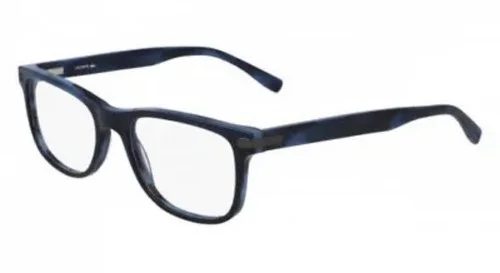 NEW Lacoste L2841-424-5518 Striped Blue Eyeglasses