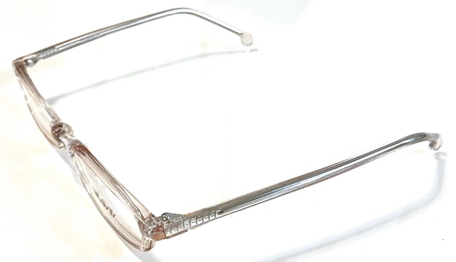 New Ladies Max Eyeglasses Clear Rose ~ Discontinued Frames ~ Ships FREE in USA! 2