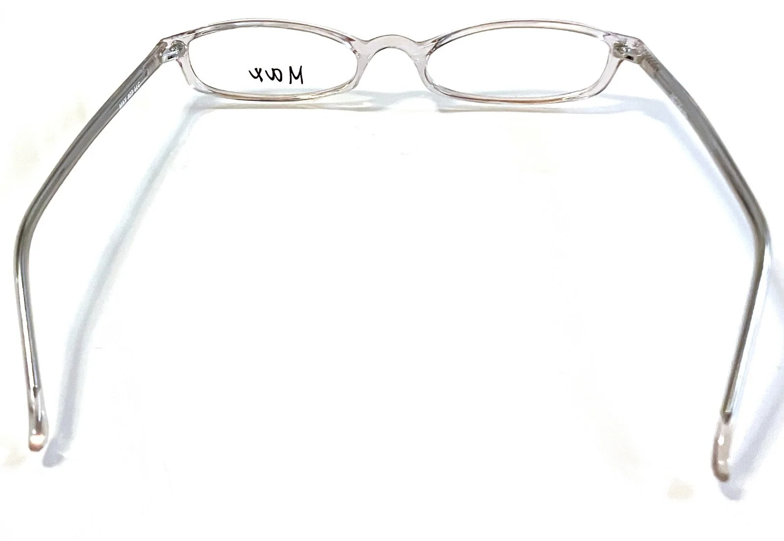 New Ladies Max Eyeglasses Clear Rose ~ Discontinued Frames ~ Ships FREE in USA! 3