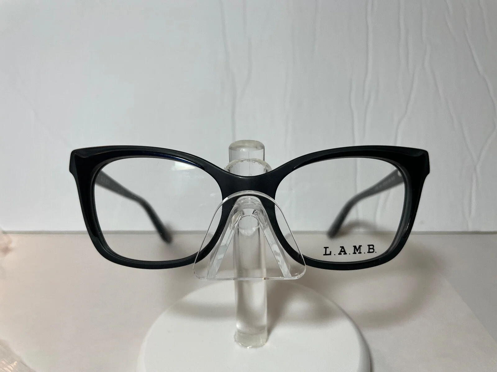 NEW LAMB EYEGLASSES by Gwen Stefani LA001 BLACK w/LAMB CASE