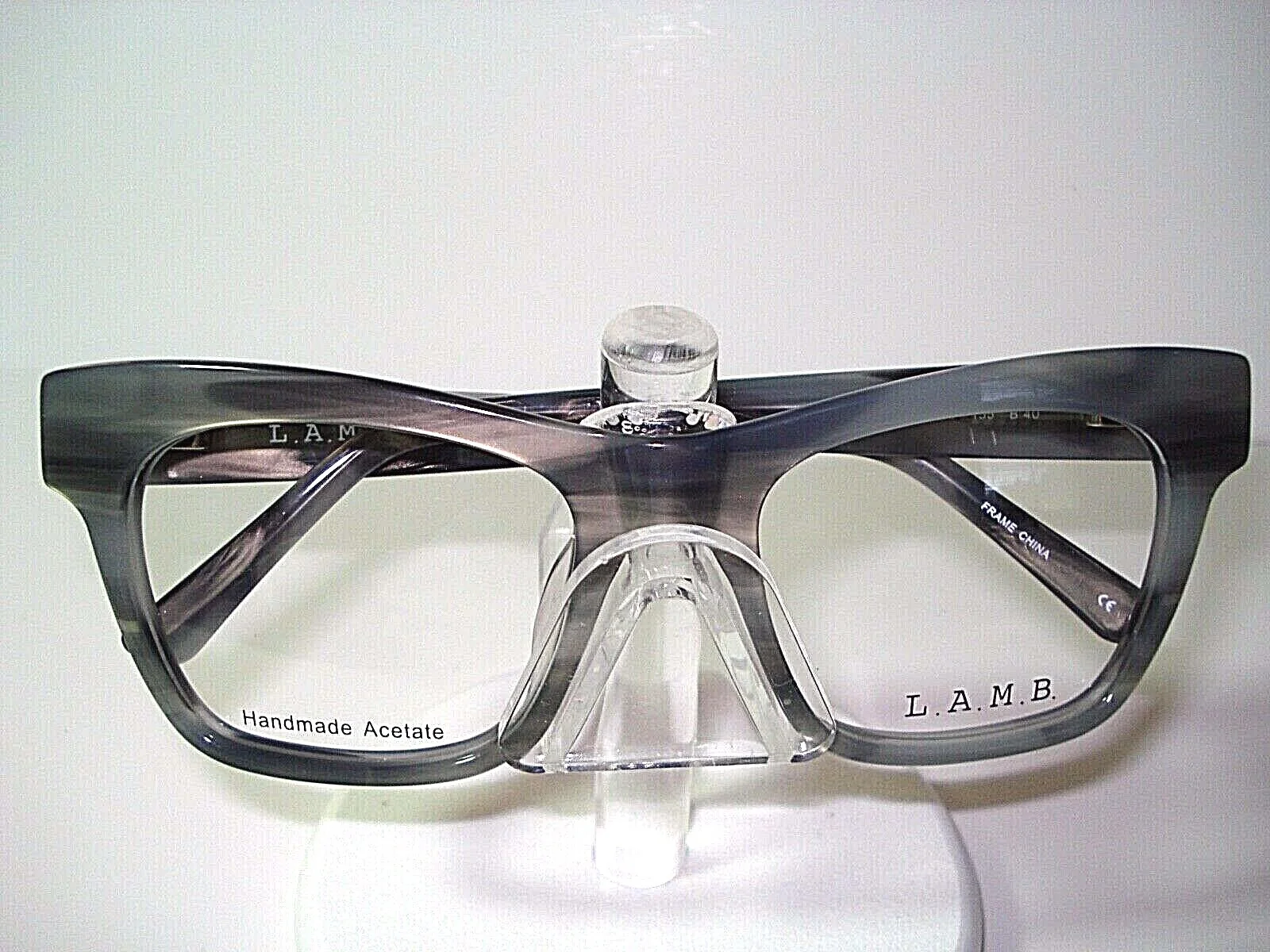 NEW LAMB EYEGLASSES by Gwen Stefani LA056 GREY LAMB w LAMB CASE