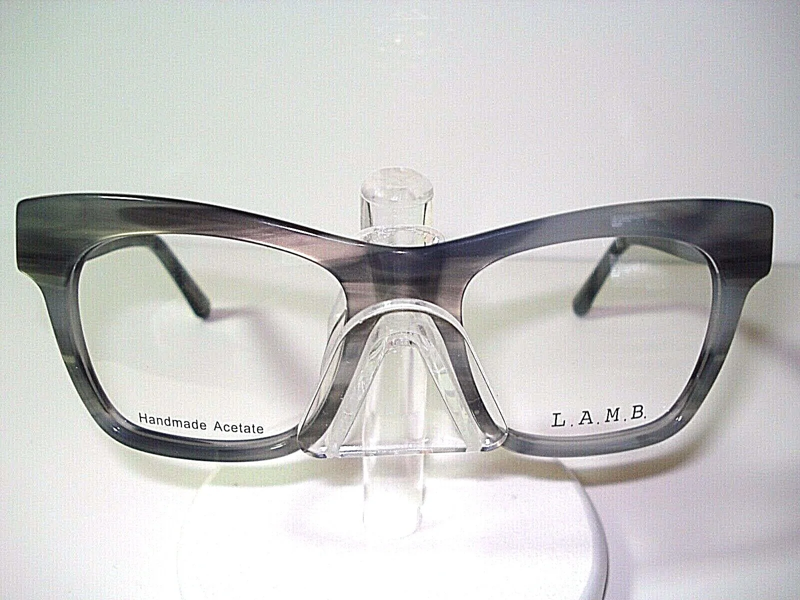 NEW LAMB EYEGLASSES by Gwen Stefani LA056 GREY LAMB w LAMB CASE 2