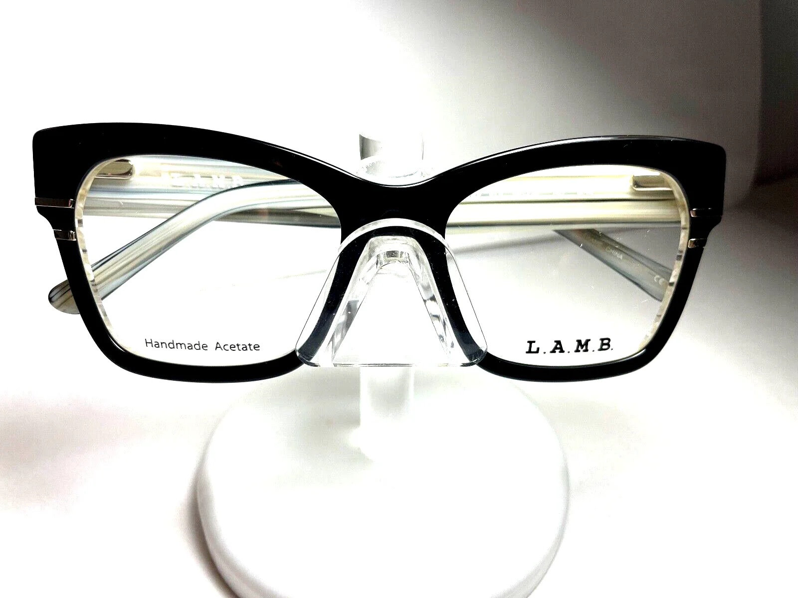 NEW LAMB EYEGLASSES by Gwen Stefani LA068 BLACK W LAMB CASE