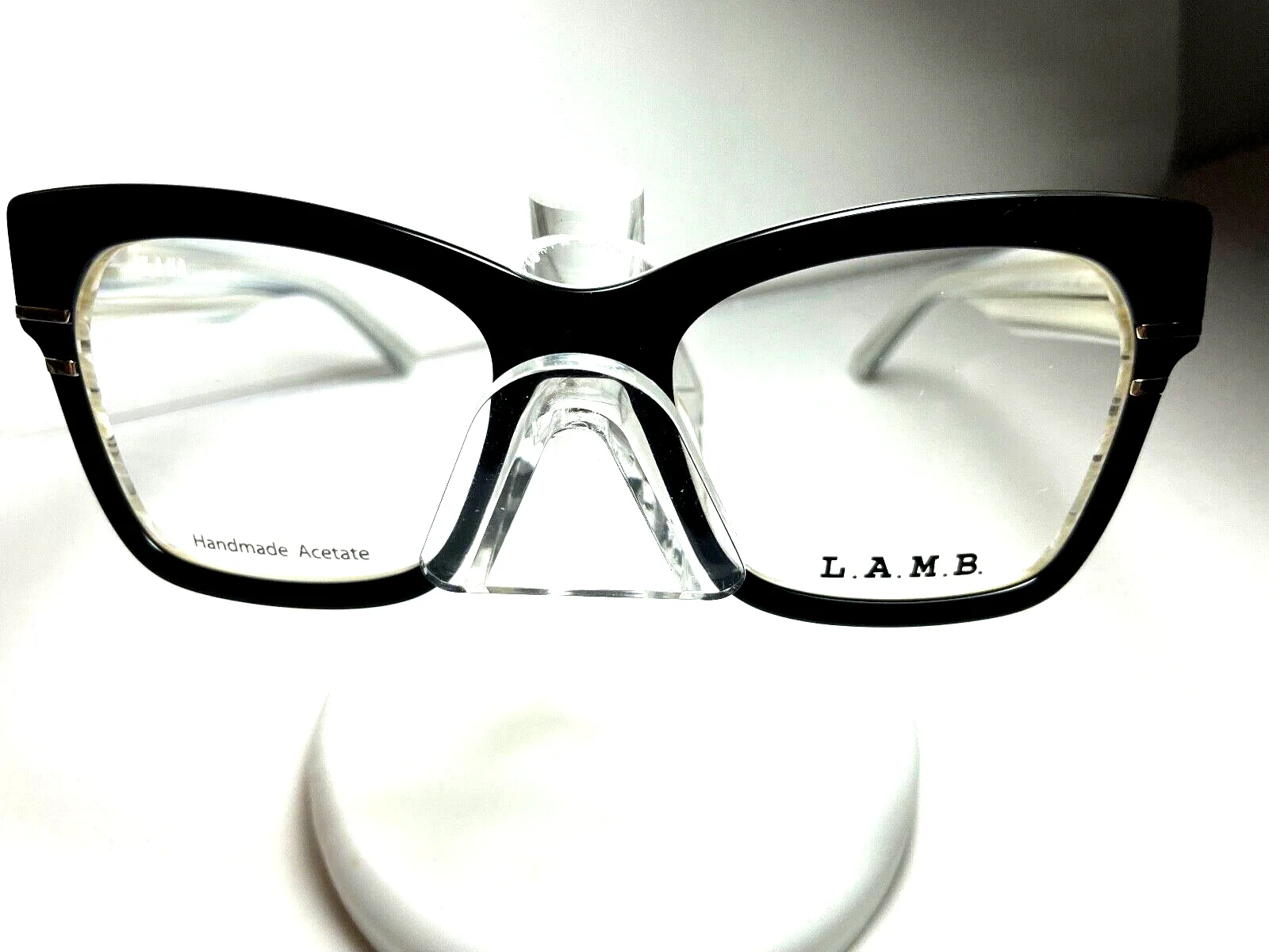 NEW LAMB EYEGLASSES by Gwen Stefani LA068 BLACK W LAMB CASE 3