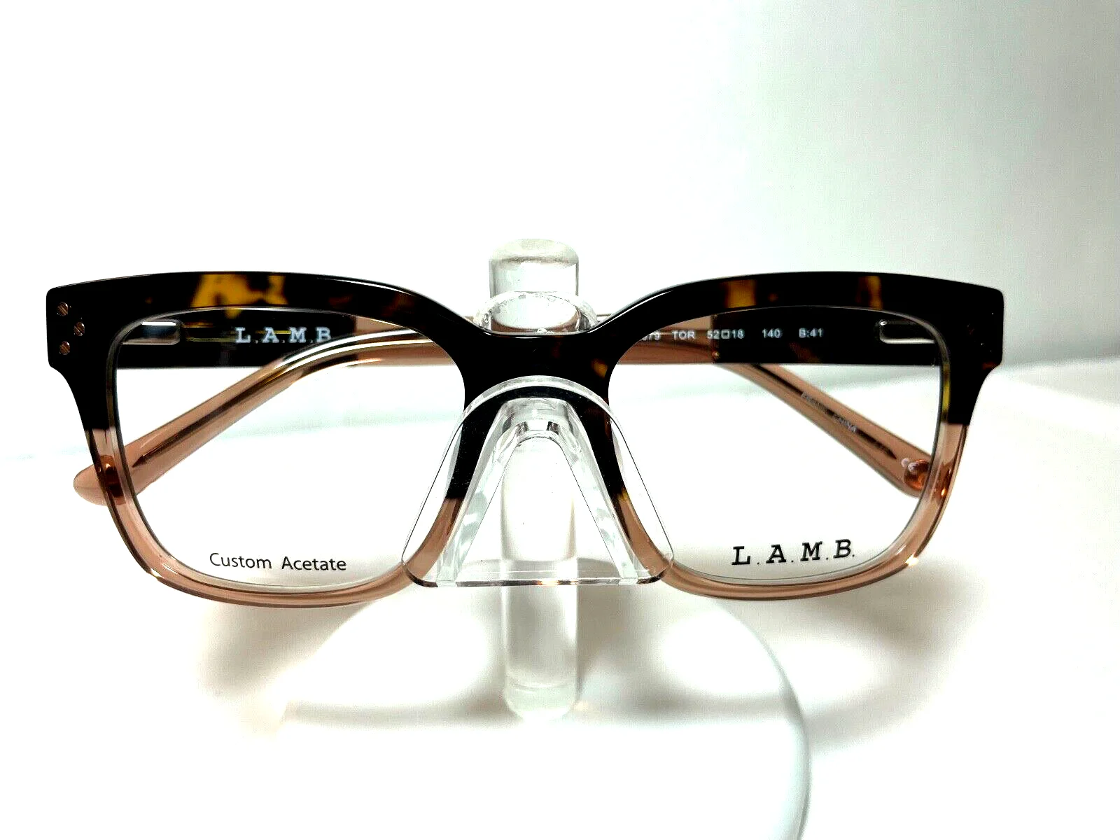 NEW LAMB EYEGLASSES by Gwen Stefani LA079 TORTOISE w/LAMB CASE