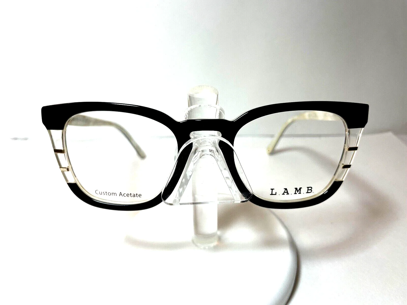 NEW LAMB EYEGLASSES by Gwen Stefani LA094 BLACK W LAMB CASE