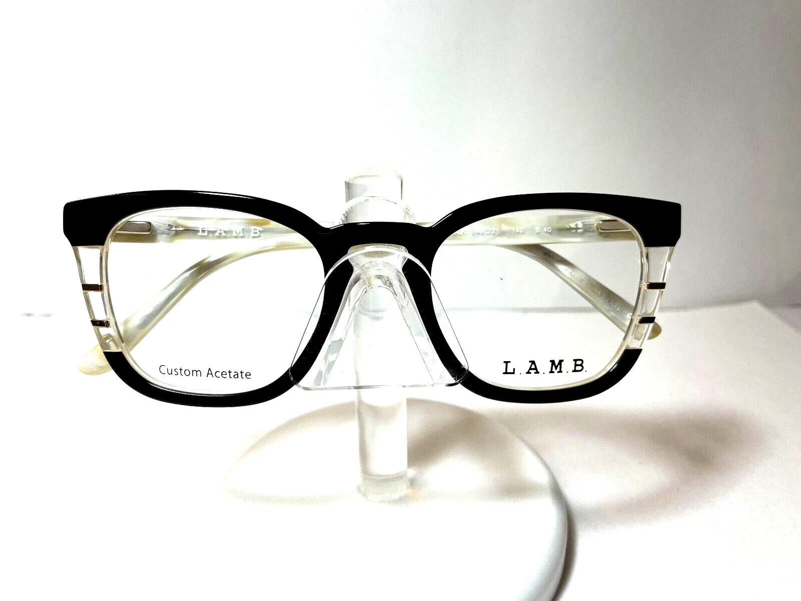 NEW LAMB EYEGLASSES by Gwen Stefani LA094 BLACK W LAMB CASE 3