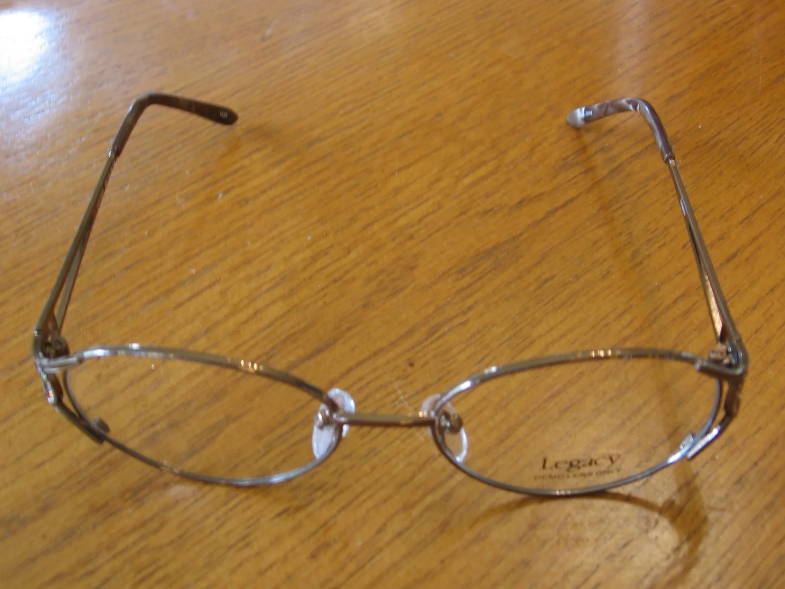 NEW Legacy eyeglasses frames WM2006 brown metal 2
