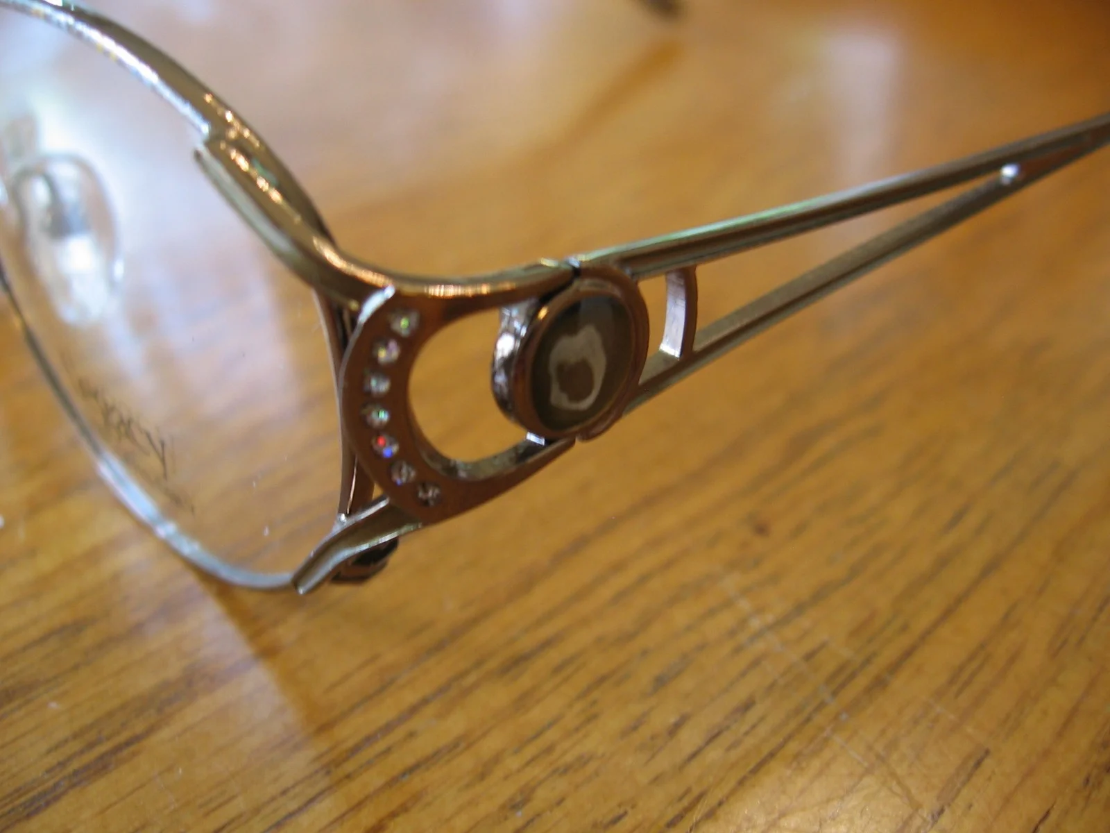 NEW Legacy eyeglasses frames WM2006 brown metal 4