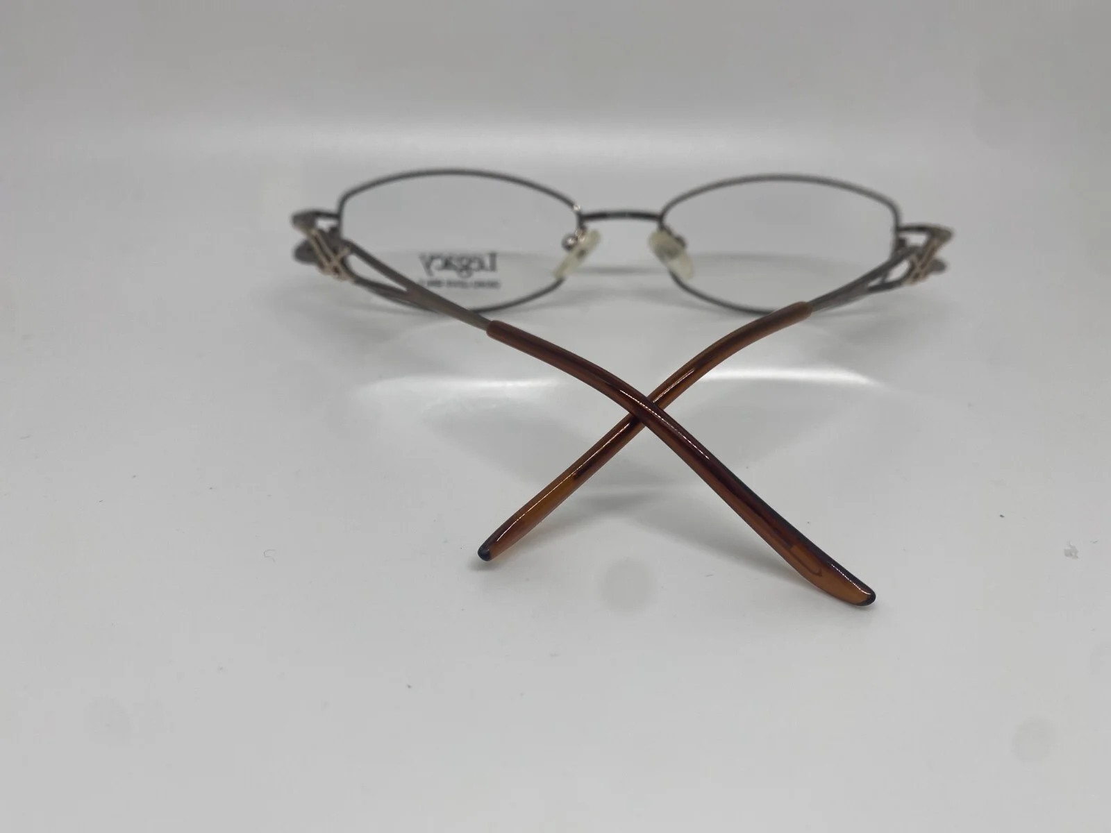 NEW LEGACY WM 1030 BR BROWN WOMENS EYEGLASSES RX FRAMES 52-18-135 4