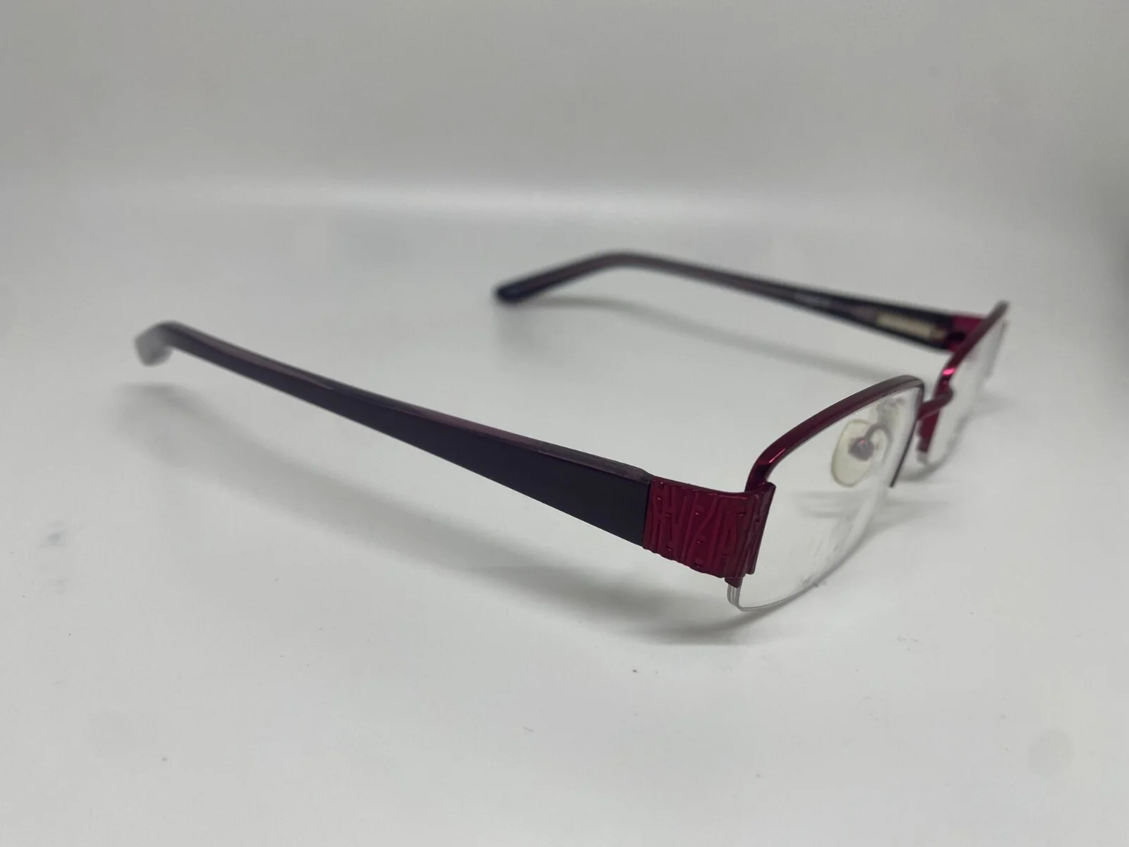 NEW LEGACY WR 0001 EG BURGUNDY AUTHENTIC EYEGLASSES 50-17-135 3