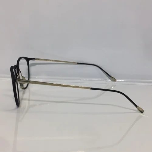 New Lightec 30071L ND04 Satin Black 3D Printing Titanium Temples Eyeglasses 50mm 3