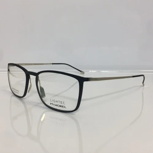 New Lightec 30072L GD08 Satin Black 3D Printing Titanium Temples Eyeglasses 54mm 2