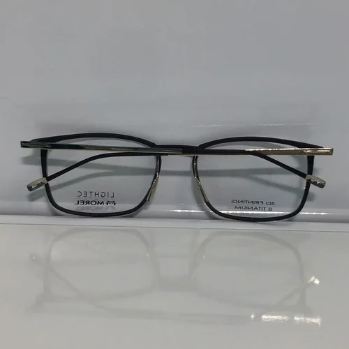 New Lightec 30072L GD08 Satin Black 3D Printing Titanium Temples Eyeglasses 54mm 4