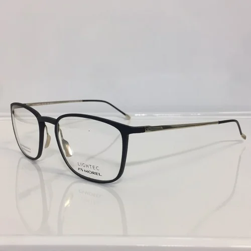 New Lightec 30073L ND10 Satin Black 3D Printing Titanium Temples Eyeglasses 55mm 2