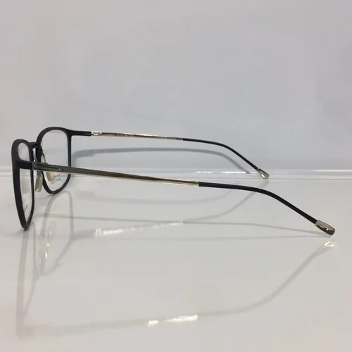 New Lightec 30073L ND10 Satin Black 3D Printing Titanium Temples Eyeglasses 55mm 3