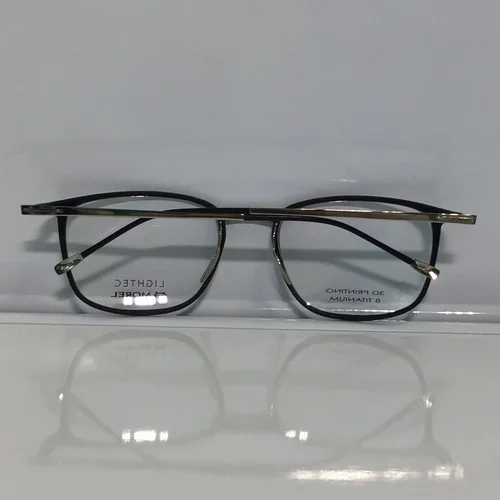 New Lightec 30073L ND10 Satin Black 3D Printing Titanium Temples Eyeglasses 55mm 4