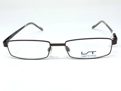 New LIGHTEC 6245L Glitter Brown French Womens Eyeglasses Frame 52-17-140