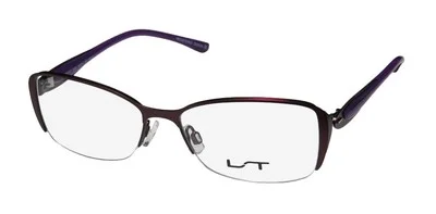 NEW LIGHTEC BY MOREL 7036L STAINLESS STEEL CONTEMPORARY EYEGLASS FRAME/GLASSES