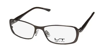 NEW LIGHTEC BY MOREL 7038L STAINLESS STEEL LIGHT WEIGHT EYEGLASS FRAME/GLASSES