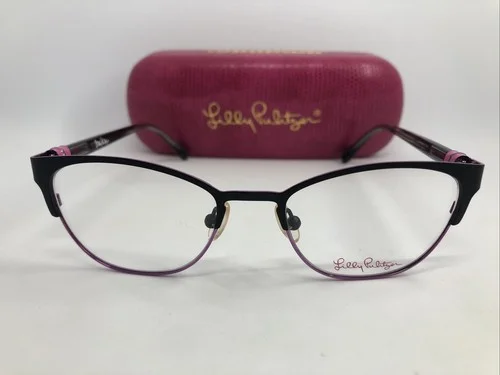 NEW Lilly Pulitzer Hayden Midnight 49.17.135 Women’s Eyeglass Frames W/Case