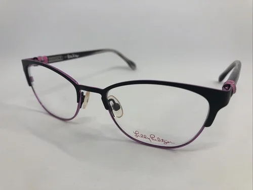 NEW Lilly Pulitzer Hayden Midnight 49.17.135 Women’s Eyeglass Frames W/Case 2