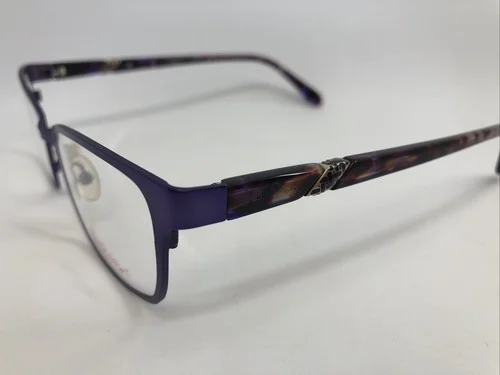 NEW Lilly Pulitzer Yardley Eggplant 50.17.135 Women’s Eyeglass Frames W/Case 3