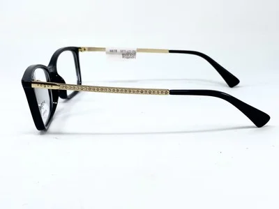 New LIZ CLAIBORNE L447 Petite Black Half Rim Womens Eyeglasses Frame 46-17-130 3