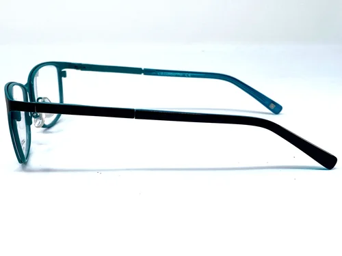New LIZ CLAIBORNE Petite Black Blue L436 Womens Eyeglasses Frame 50-16-135 3
