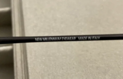 NEW LONDON FOG New Millennium Eyewear LF 107 Black 49-144 Made In Italy 4