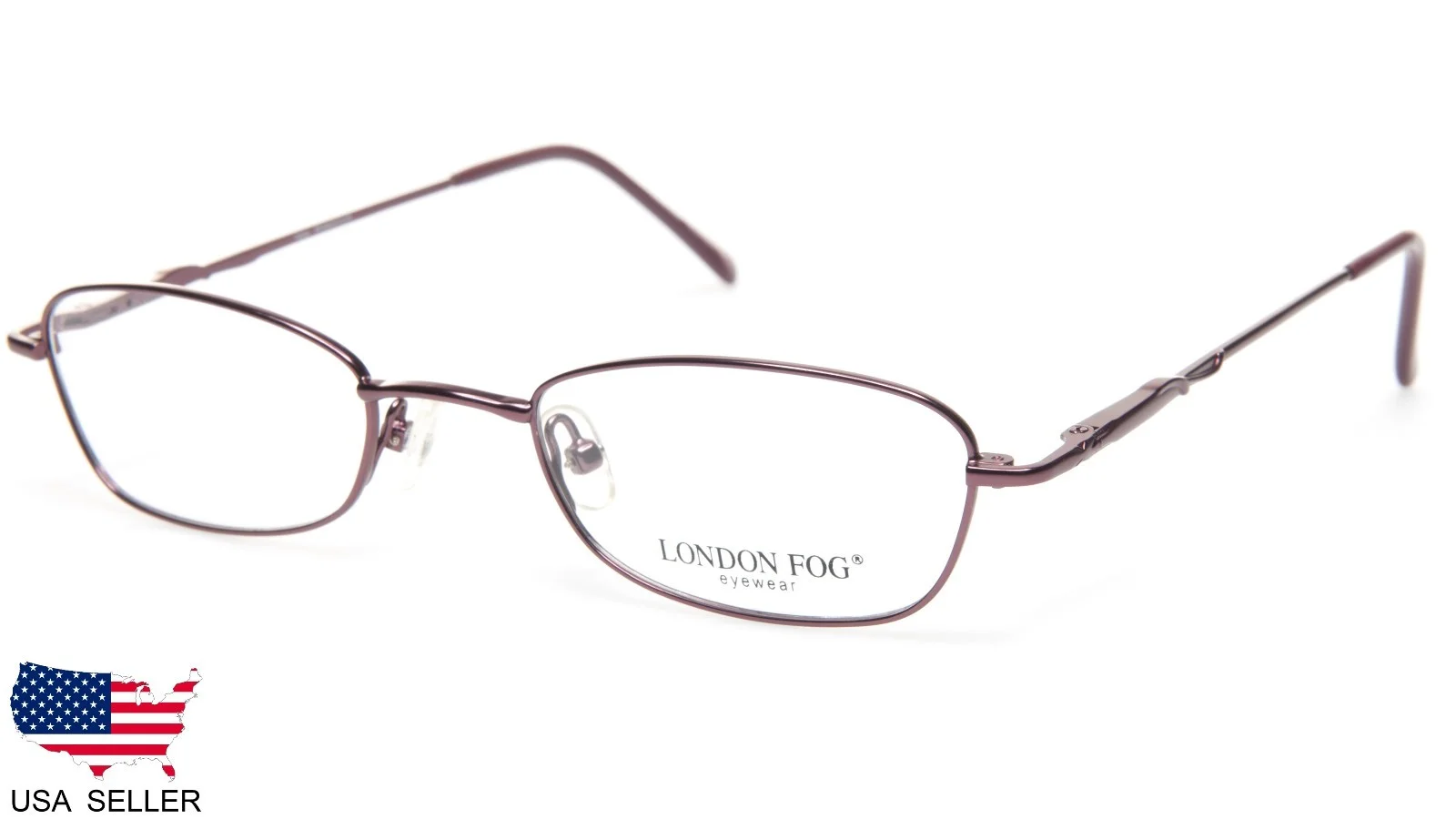 NEW LONDON FOG New Millennium TONI VIOLET EYEGLASSES FRAME 49-20-140 B27mm Korea