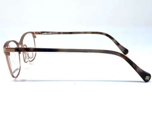 New LUCKY BRAND Rose Gold Tortoise D110 Womens Eyeglasses Frame 54-17-135 3