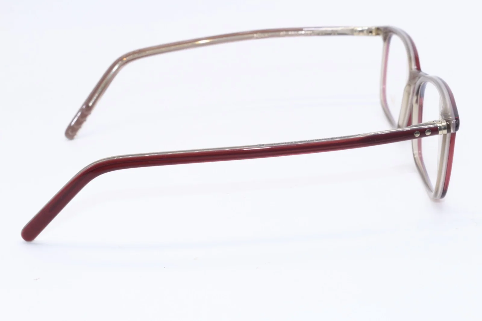 NEW LUNOR A5 MOD 232 COL 06 VIOLET GOLD AUTHENTIC FRAMES EYEGLASSES 48-14 3