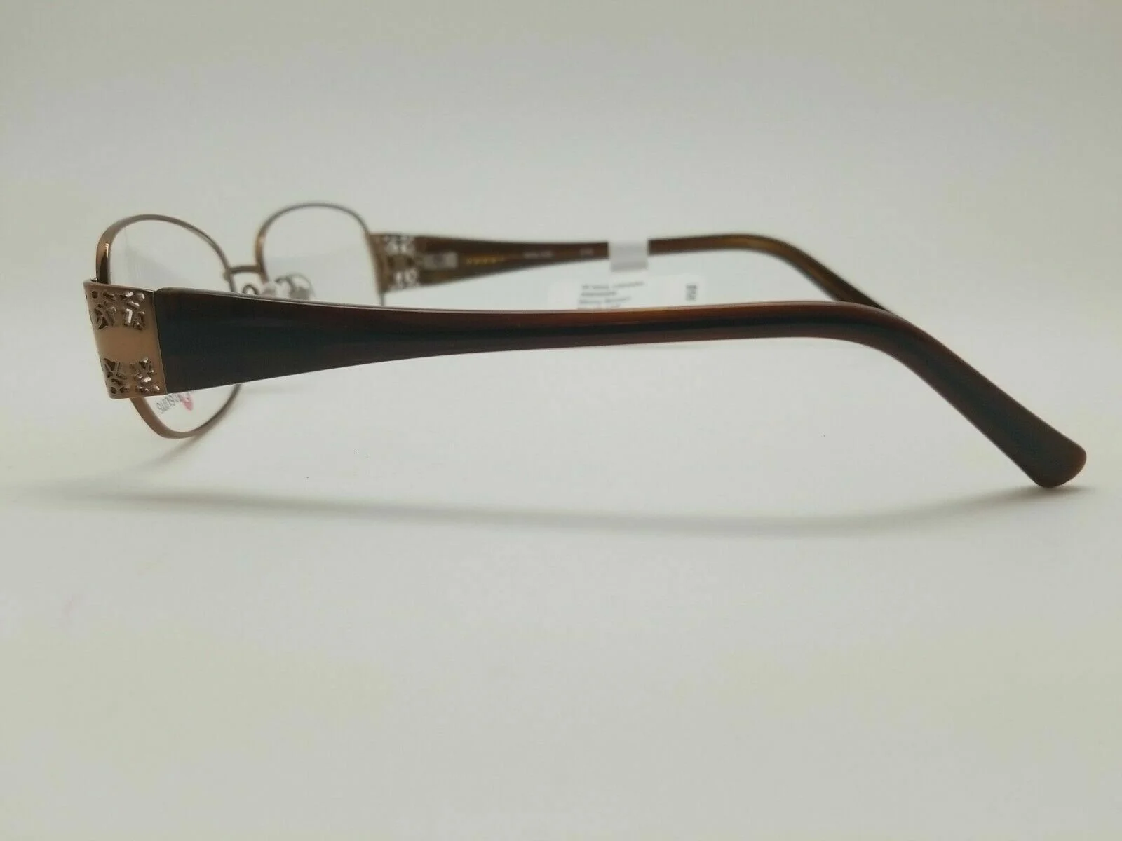 NEW Madison Avenue Women’s Eyeglass Frames Shiny Brown 53-15-135 3