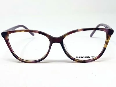 New MARCHON 5014 Red/ Purple Tortoise Womens Eyeglasses Frame 52-14-140