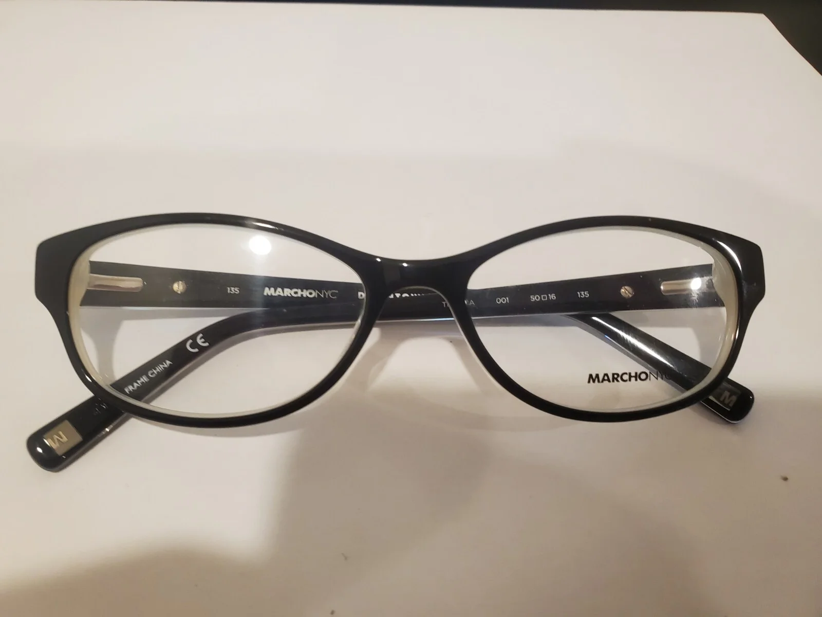 NEW Marchon Eyeglasses EyeGlasses NYC Downtown Tribeca 001 50-16-135MM B30MM 4