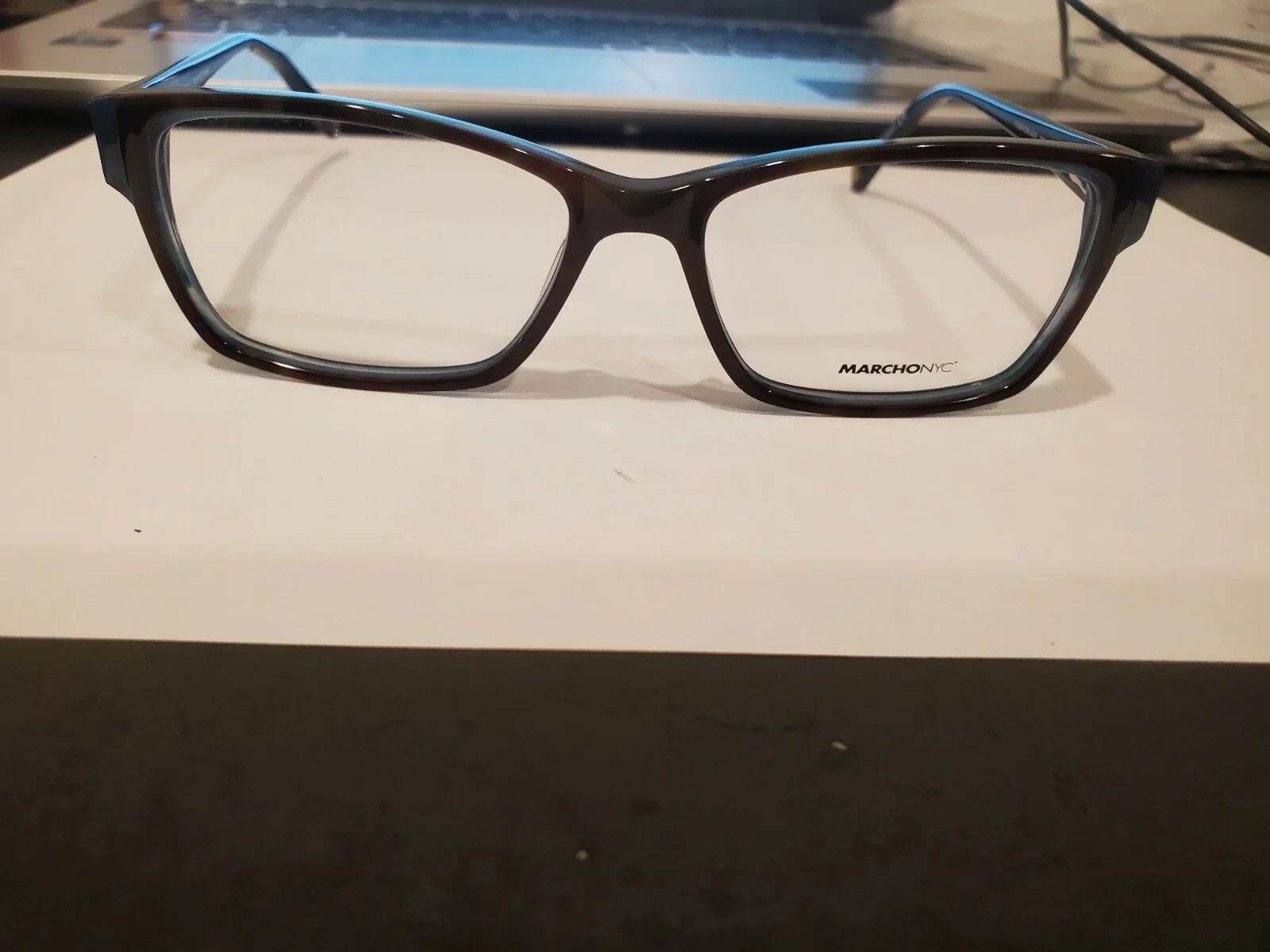 NEW Marchon Eyeglasses NYC Downtown Fashion Ave 215 52-16-135MM B33MM PERFECT