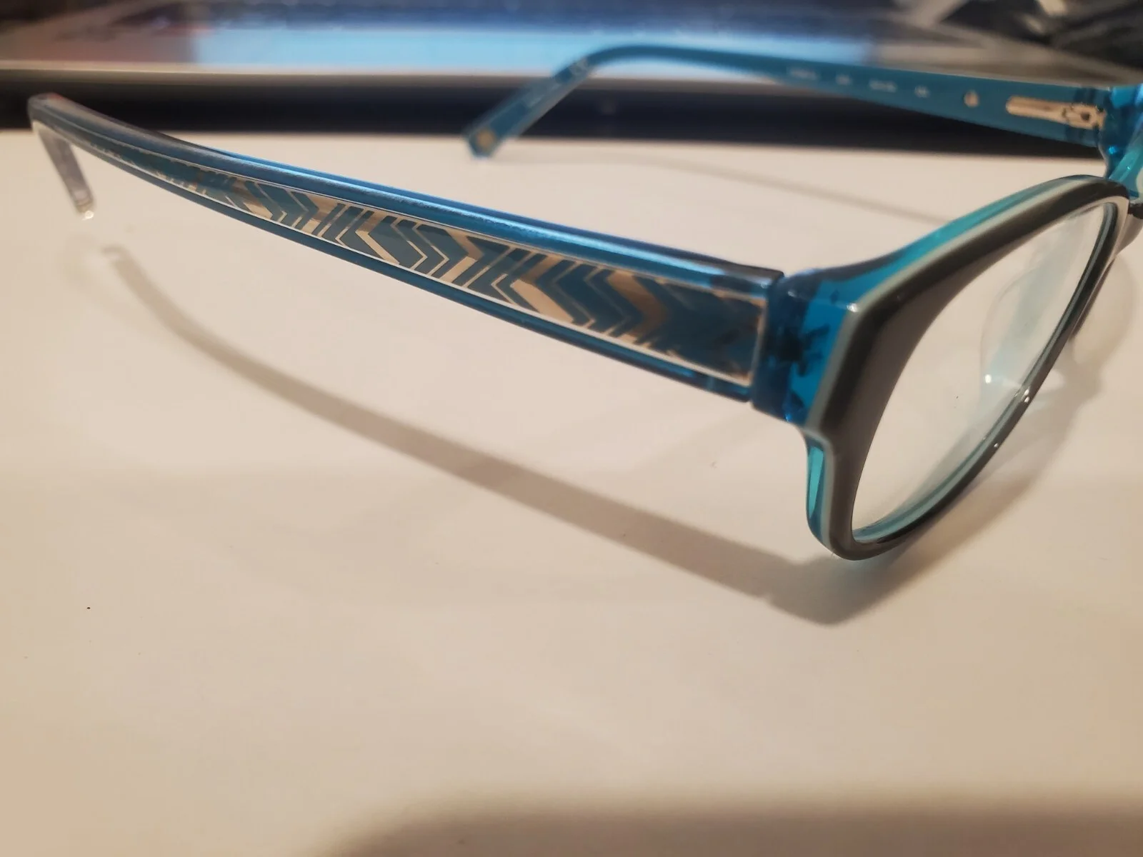 NEW Marchon Eyeglasses NYC Downtown Tribeca 300 GREY/BLUE 50-16-135MM B28MM 2