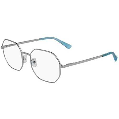 NEW MARCHON M-4501 046 Silver Octagon Eyeglasses 53mm with Case
