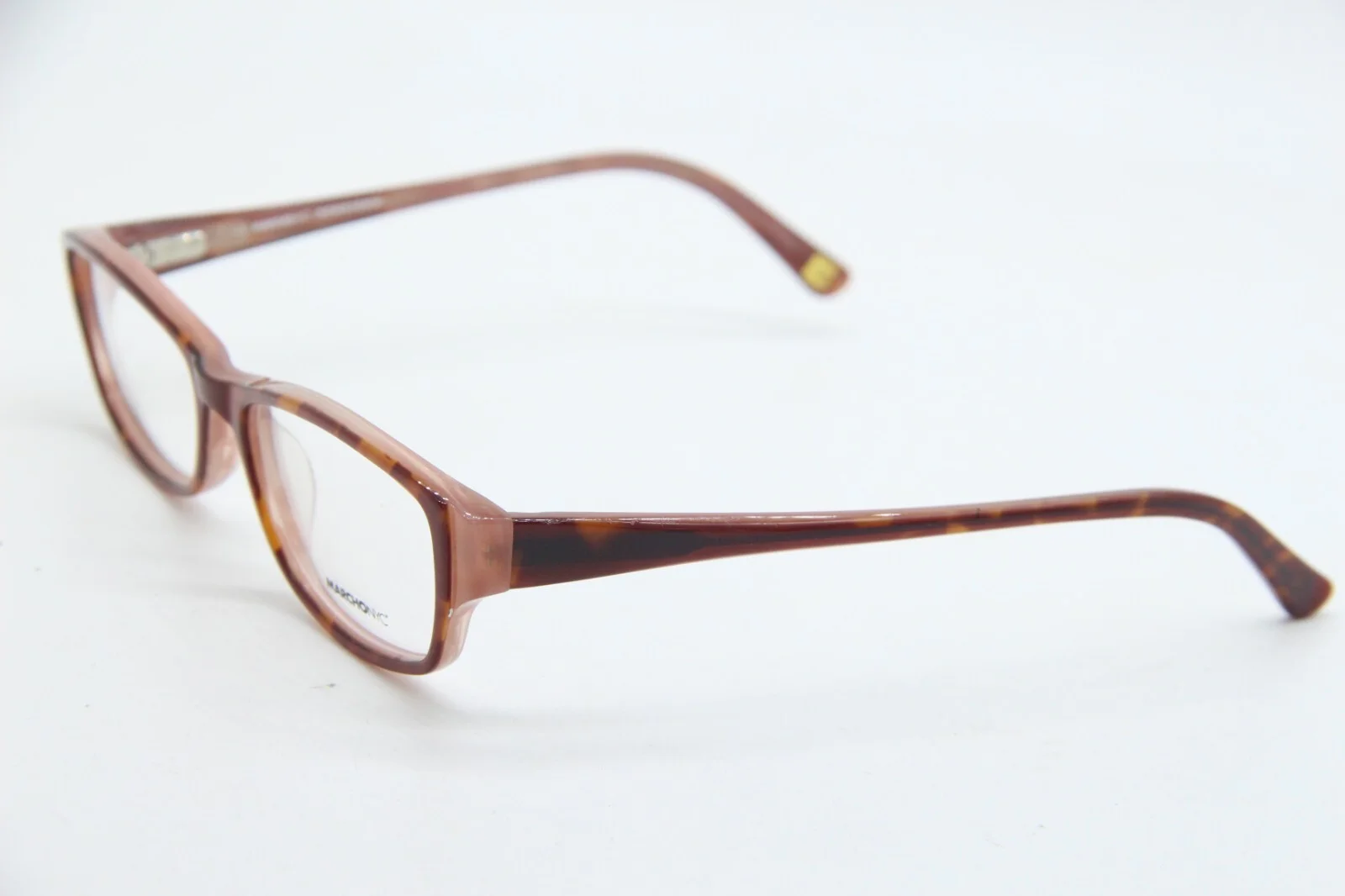 NEW MARCHON NYC DOWNTOWN BROADWAY 210 BROWN AUTHENTIC EYEGLASSES 51-16