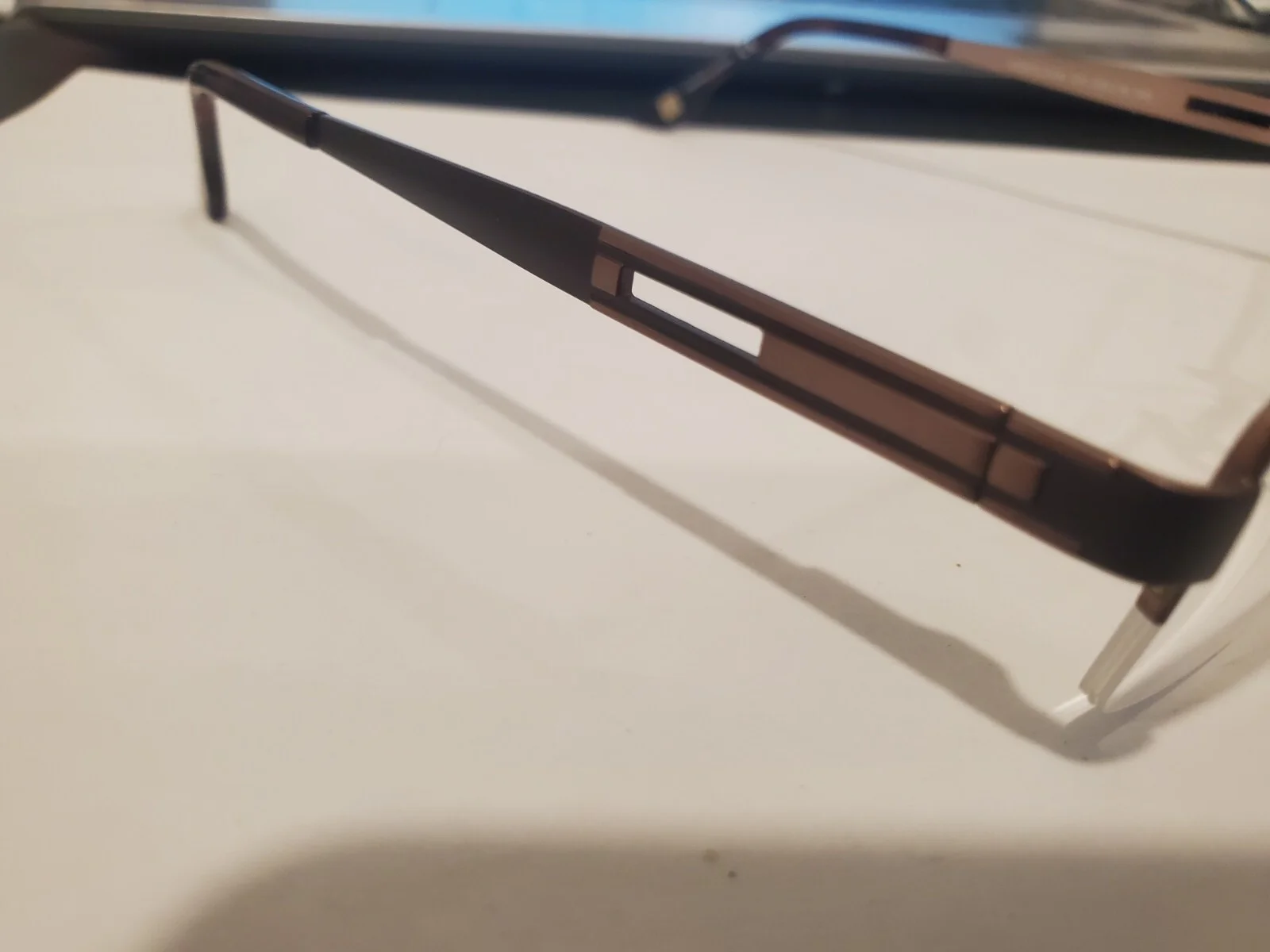NEW MARCHON NYC East Side Cortland (210) Brown 53-18-140 Eyeglasses PERFECT 2