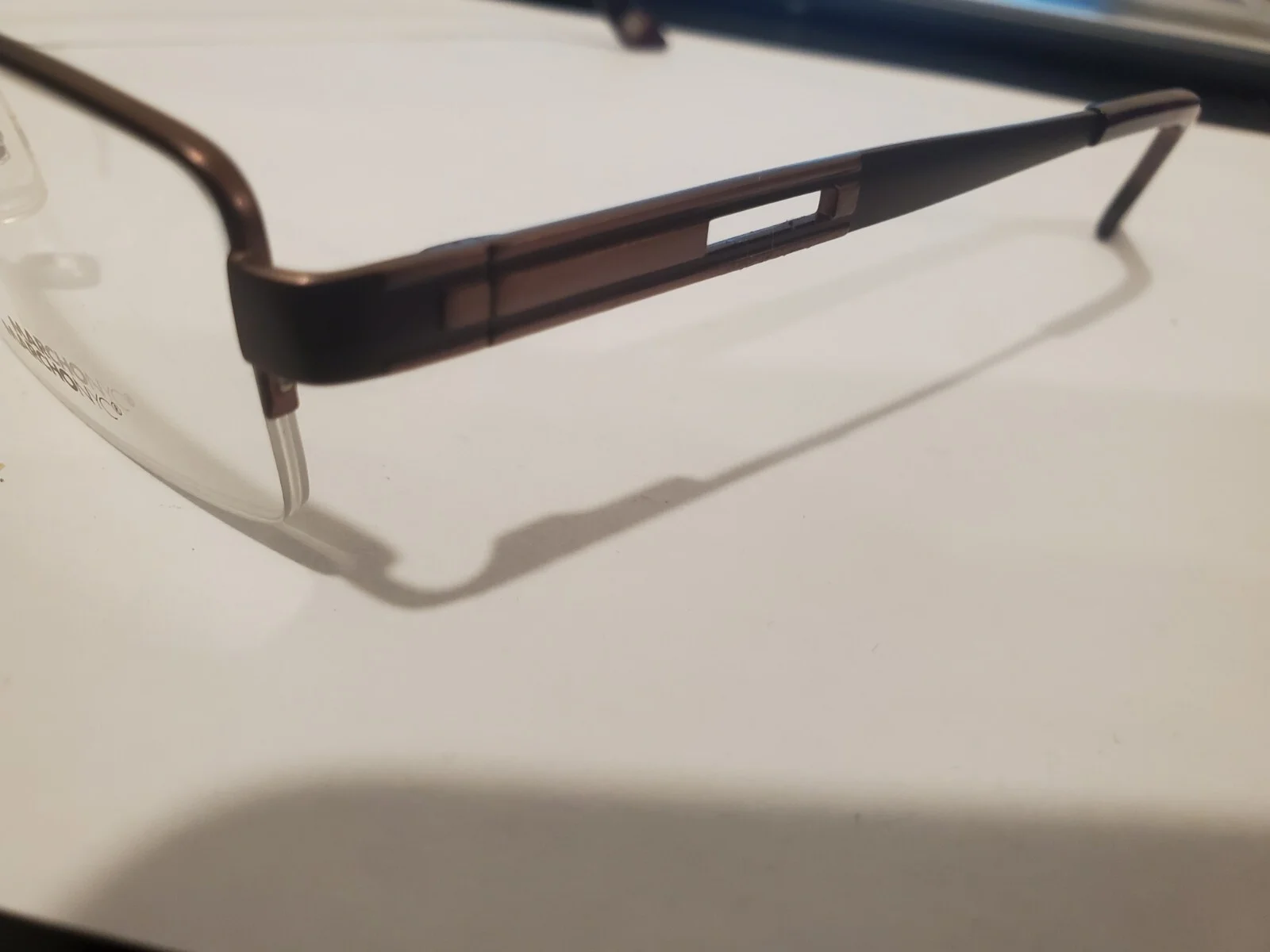 NEW MARCHON NYC East Side Cortland (210) Brown 53-18-140 Eyeglasses PERFECT 3