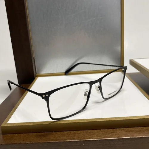 NEW MARCHON NYC M-2017 Eyeglass Frames 002 Matte Black 54-18-145 2